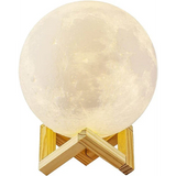 Lámpara Luna 3D Táctil Led