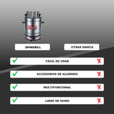 PARRILLA ELECTRICA GIRATORIA PARA ANTICUCHOS SIN HUMO - SPINGRILL