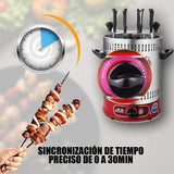 PARRILLA ELECTRICA GIRATORIA PARA ANTICUCHOS SIN HUMO - SPINGRILL